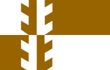 Flagge des ehemaligen Homlandes Damaraland im früheren Südwestafrika